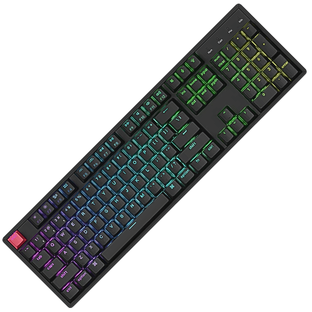 Keychron K10 V2 QMK/VIA Wireless Mechanical Keyboard | Full Size Hot-Swappable RGB Aluminum Frame