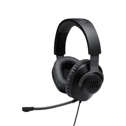 JBL Quantum 100 Black Wired Gaming Headset I Over-Ear, Universal Compatibility, Affordable