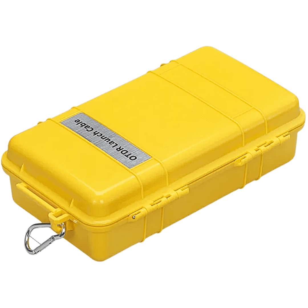 Fiber 1KM OTDR Launch Cable Box | Single Mode Fiber Ring for Testing