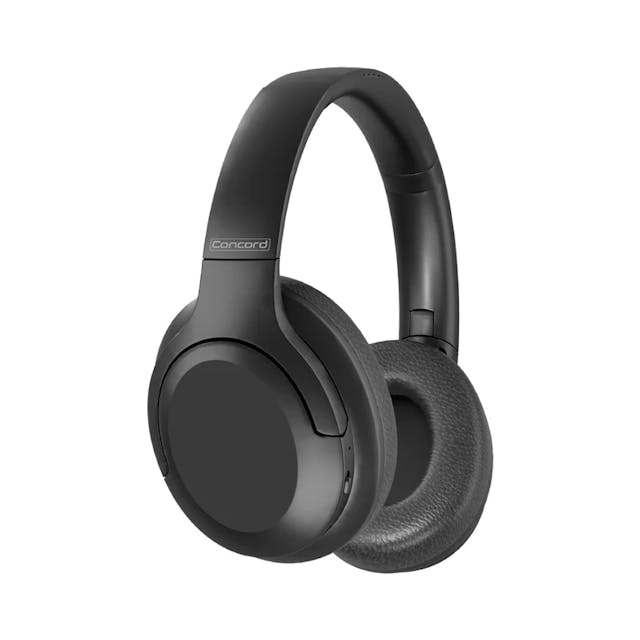Promate Concord ANC High-Fidelity Stereo Wireless Headphones with 27 Hours Playback and Active Noise Cancellation
