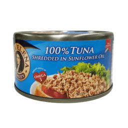 Dona Elena 100% Tuna Shredded in Sunflower Oil |185g | No MSG