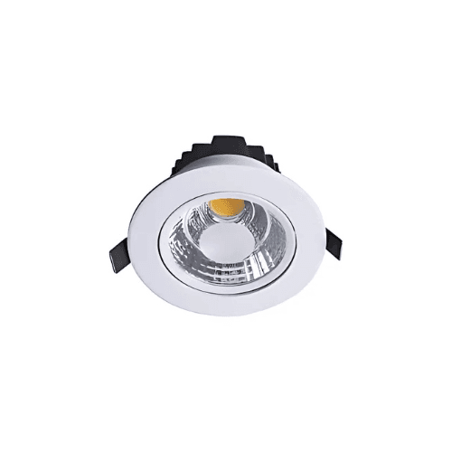 Landlite DL01-110-09W 9W Indoor LED Downlight | Recessed Slim Panel, Warm/Cool White, 650lm