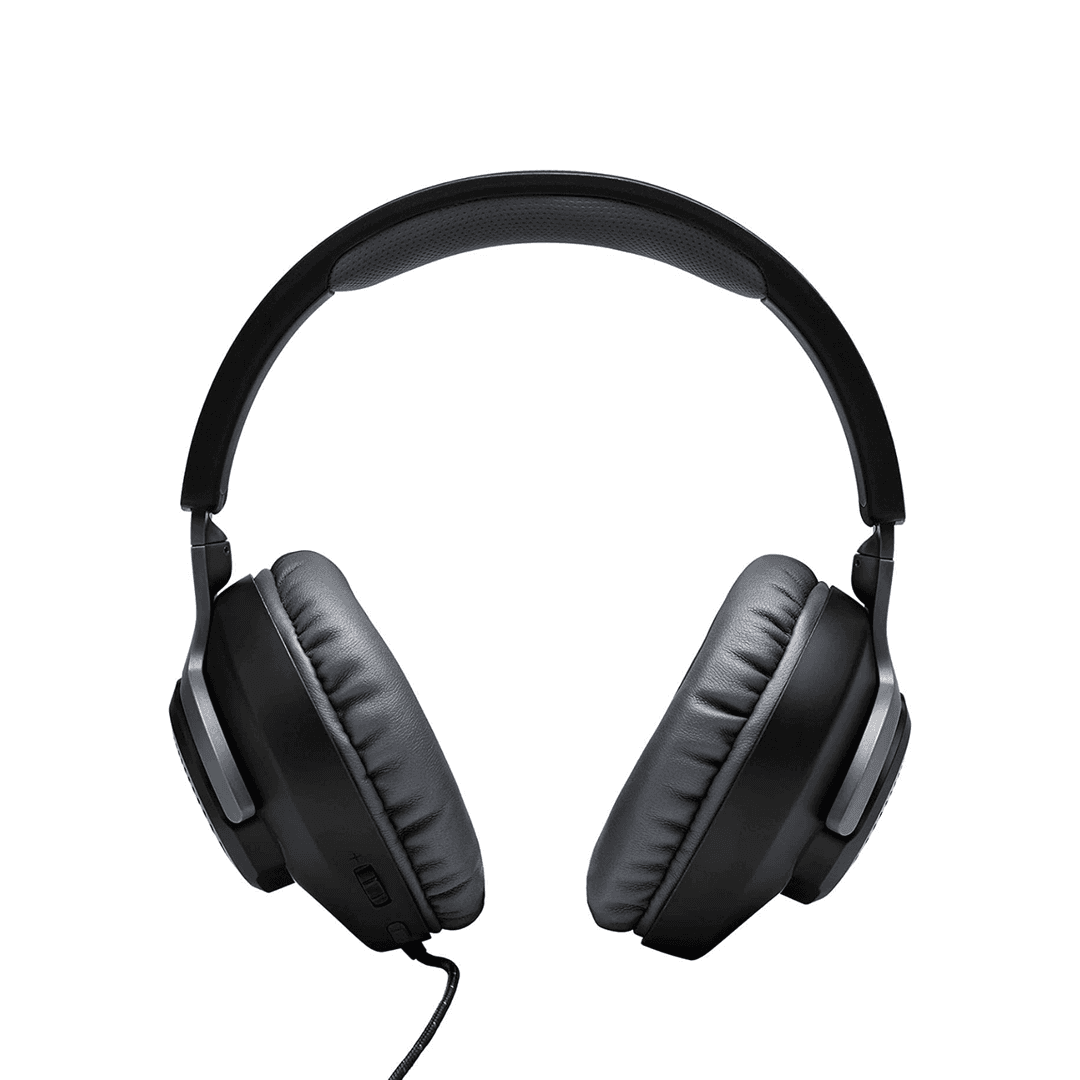 JBL Quantum 100 Black Wired Gaming Headset I Over-Ear, Universal Compatibility, Affordable