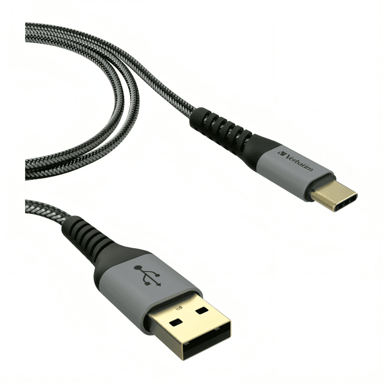 Verbatim VBCAB-65989 Tough Max Sync & Charge USB Type C Cable | 120cm