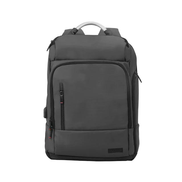 Promate TrekPack-BP 17.3" Professional Slim Laptop Backpack with Anti-Theft Handy Pocket and Integrated USB Charging Port
