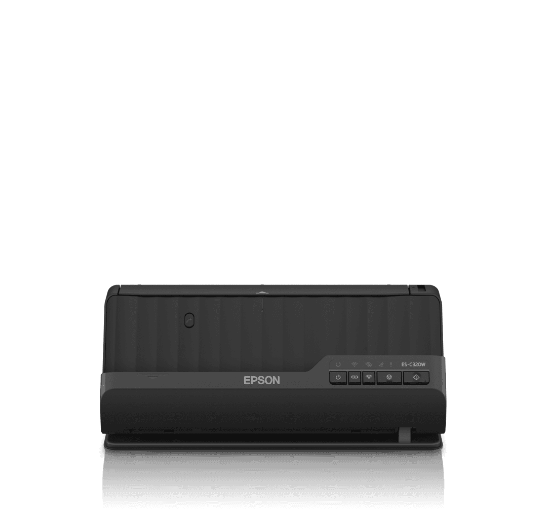 Epson WorkForce ES-C320W Wireless Compact Desktop Document Scanner with Auto Document Feeder (ES C320W - B11B270503)