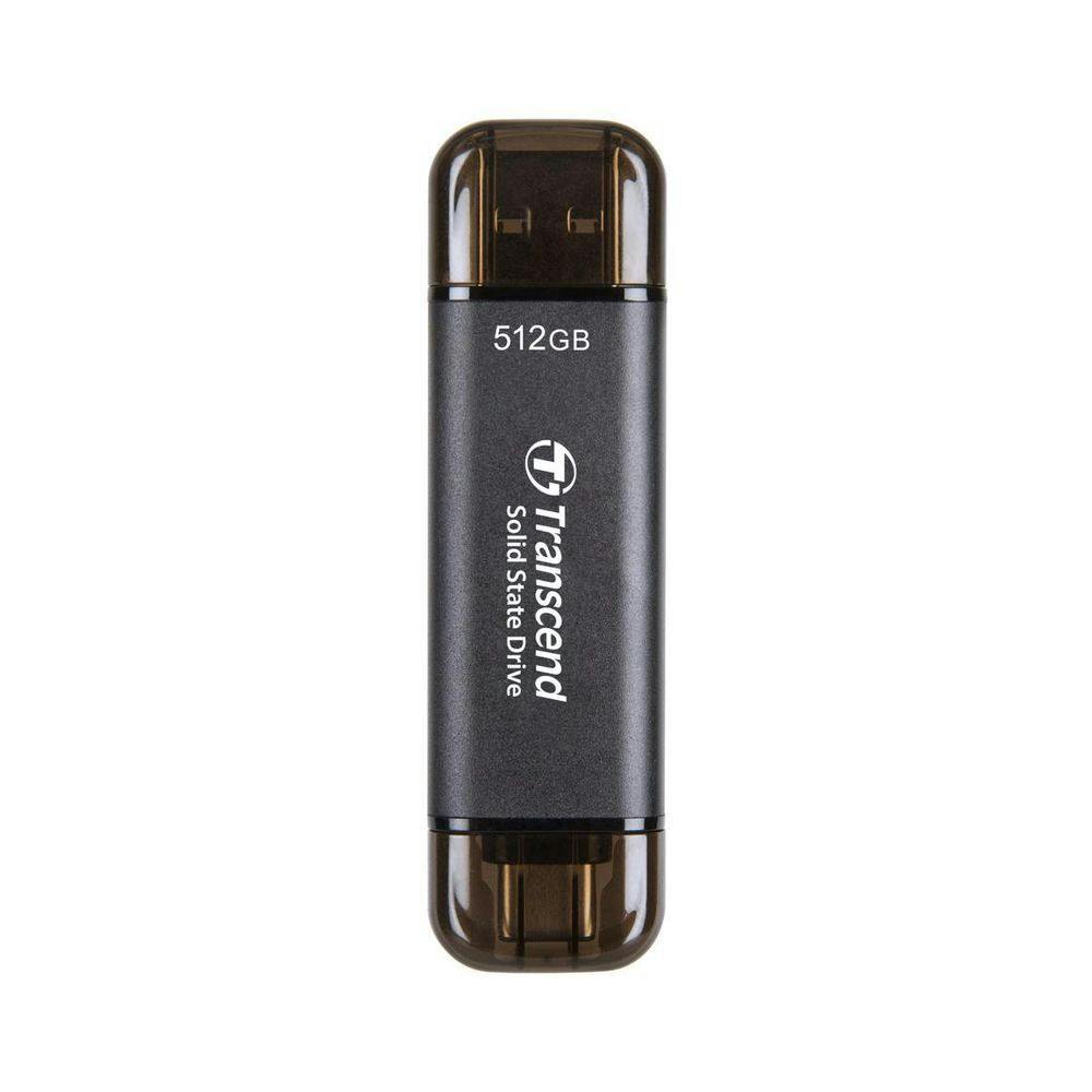 Transcend TS512GESD310C/S/P 512GB External SSD, ESD310C, USB 10Gbps, Type C/A