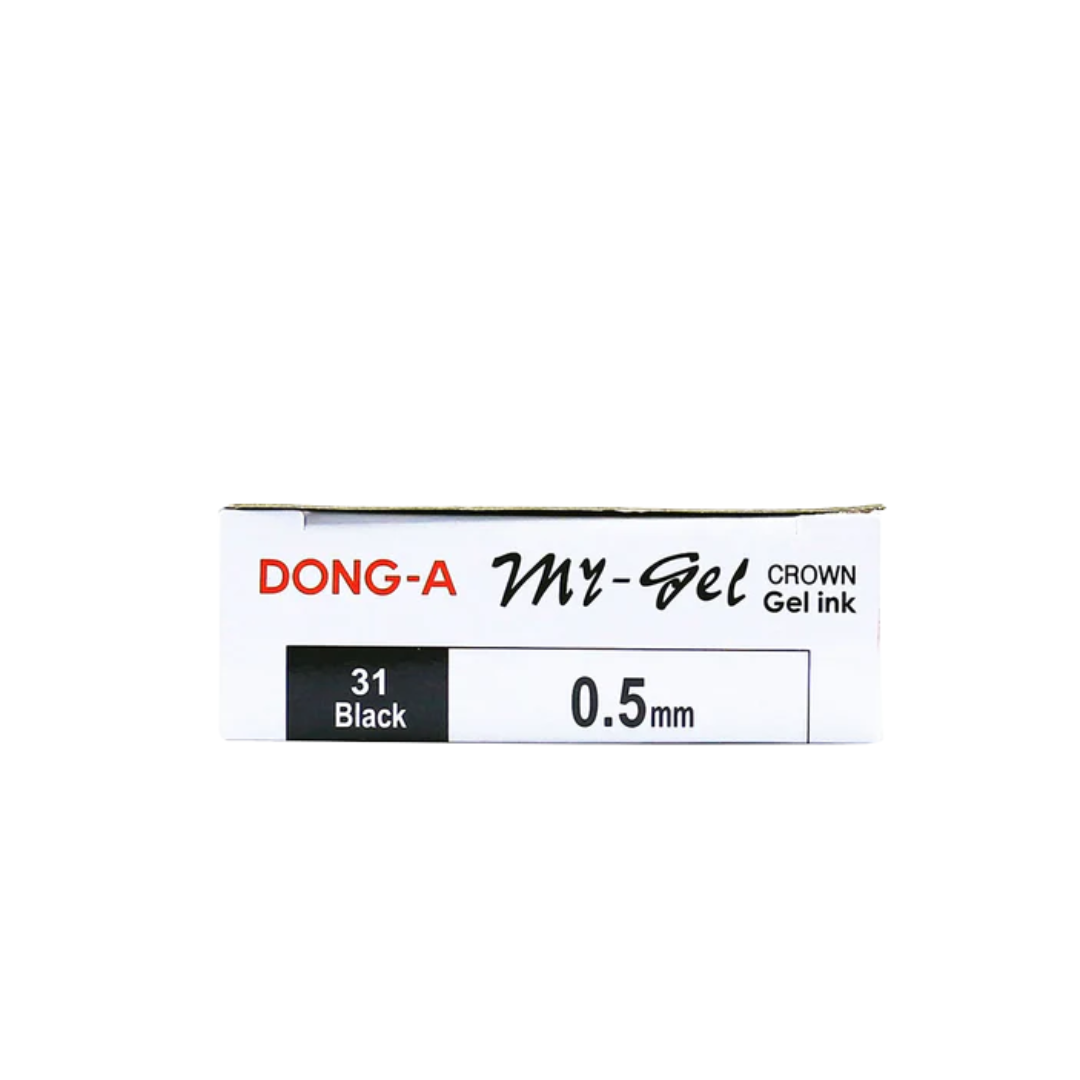 Dong-A My Gel Sign Pen | 0.5mm - Black