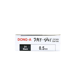 Dong-A My Gel Sign Pen | 0.5mm - Black