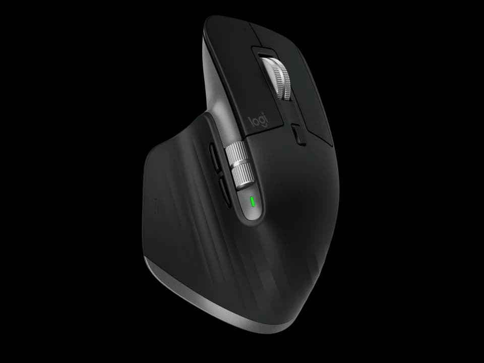 Logitech MX Master 3S Wireless Bluetooth Mouse for Mac | 200 to 4000 DPI, Graphite