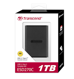 Transcend TS1TESD270C 1TB, ESD270C, USB 3.1 Gen 2, Type C