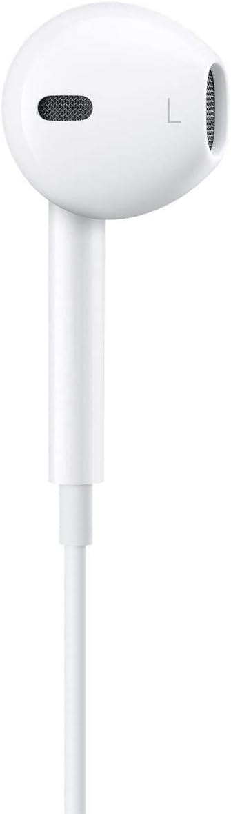 Apple EarPods Headphones with Lightning Connector. Microphone with Built-in Remote to Control Music Wired Earbuds for iPhone