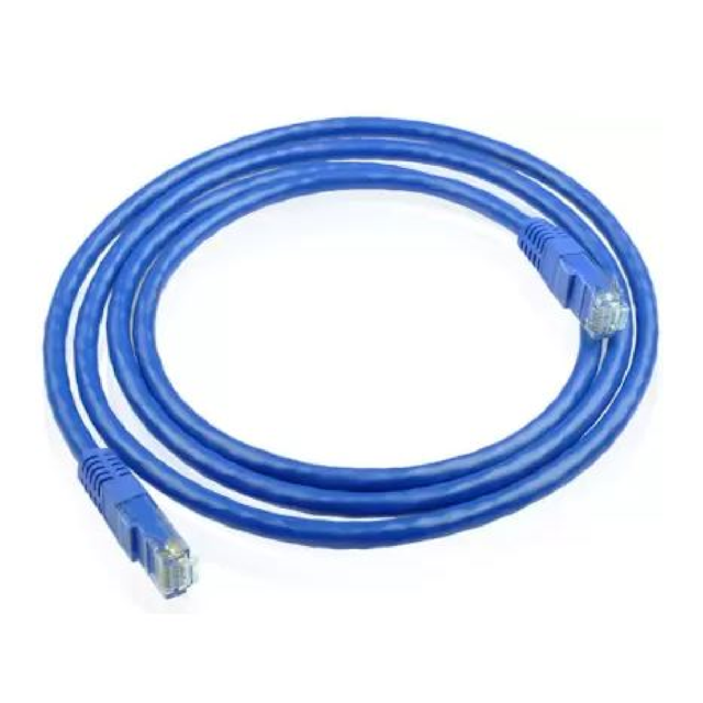 D-Link Cat6 UTP 24 AWG PVC Round Patch Cord - Blue Colour