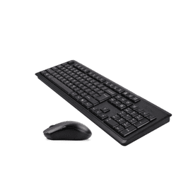 A4TECH 4200N Wireless Keyboard & Mouse Combo | Ergonomic Design, Long Battery Life, 2.4GHz Connection