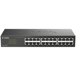 D-Link DGS-1024C 24-Port Gigabit Unmanaged Switch | Black
