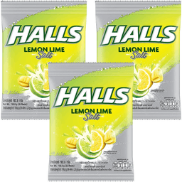 Halls HALLSSALTYLEMON Candy Salty Lemon Lime Flavored Cough Drops | 36pcs\pack