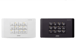 ATEN VK0200 12-Button Control System | EU 2-Gang Wall Pad | Customizable AV Control