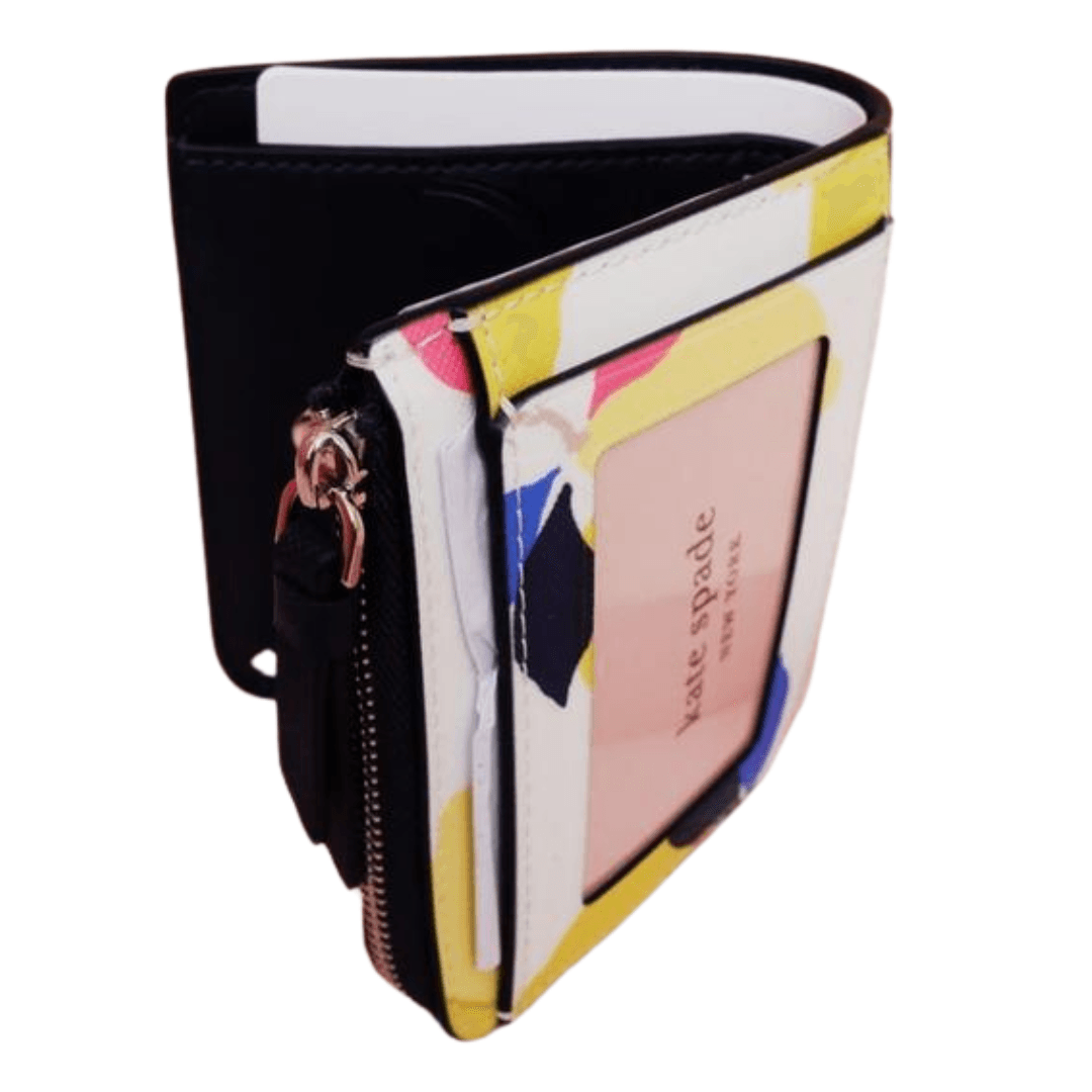 Kate Spade Cameron Bifold Wallet – Lemon Zest Print