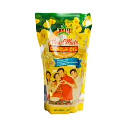 Jolly Heart Mate Canola Oil 1L SUP Cholesterol-Free Heart-Healthy Cooking Oil Pouch