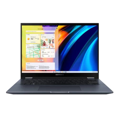ASUS Notebook Vivobook S14X (Midnight Black) Intel Core i7-12700H Processor (Intel Evo) 14.5" 2.8K (2880 x 1800) OLED 120hz 8GB DDR4 on board + 8GB DDR4 SO-DIMM 512GB M.2 NVMe SSD Shared Windows 11 Home | Office Home and Student 2021