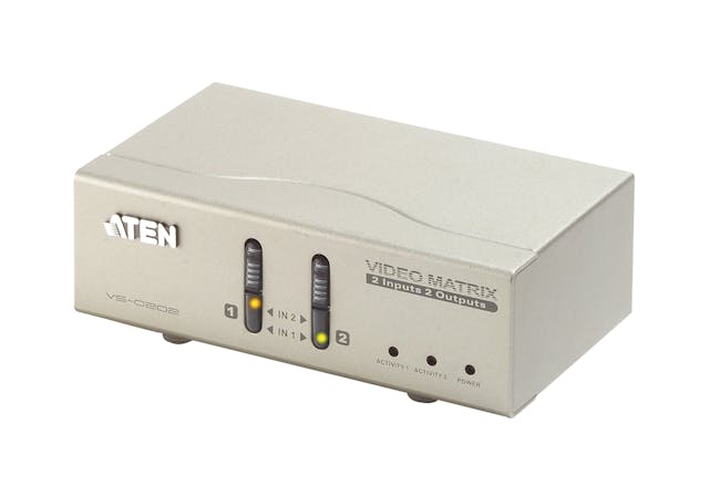 ATEN VS0202-AT-A 2x2 VGA /Audio Matrix Switch