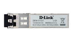 D-Link 1000Base-SX Duplex LC SFP Multi-mode  Fibre Transceiver Up to 550m (DEM-311GT)