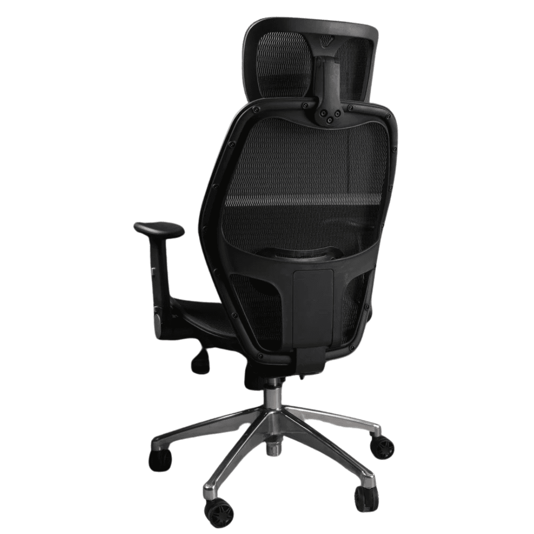 Cubix JG 701138GEA Full Mesh Executive Chair – Headrest, Ergonomic Design