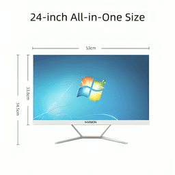 Nvision A24K6-S-i503-1625 23.8" FHD IPS All-in-One PC with Intel Core i5 3rd Gen, 16GB RAM, 256GB SSD
