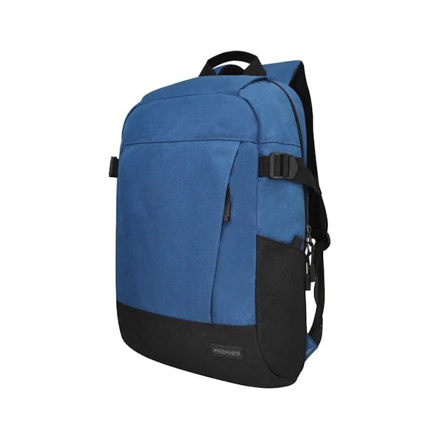 Promate Birger 15.6" ComfortStyle™ Laptop Backpack with Large Compartments with Comfortable Mesh Straps