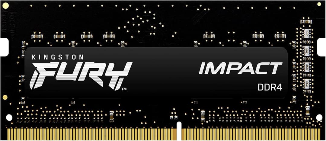 Kingston KF432S20IB Fury Impact 8GB 1G x 64-Bit DDR4-3200 CL20 SDRAM 260-Pin SODIMM Desktop Memory