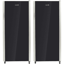 Fujidenzo RSD-68P 6.8 cu.ft Single Door Refrigerator | Direct Cool, Glass Door with Trim