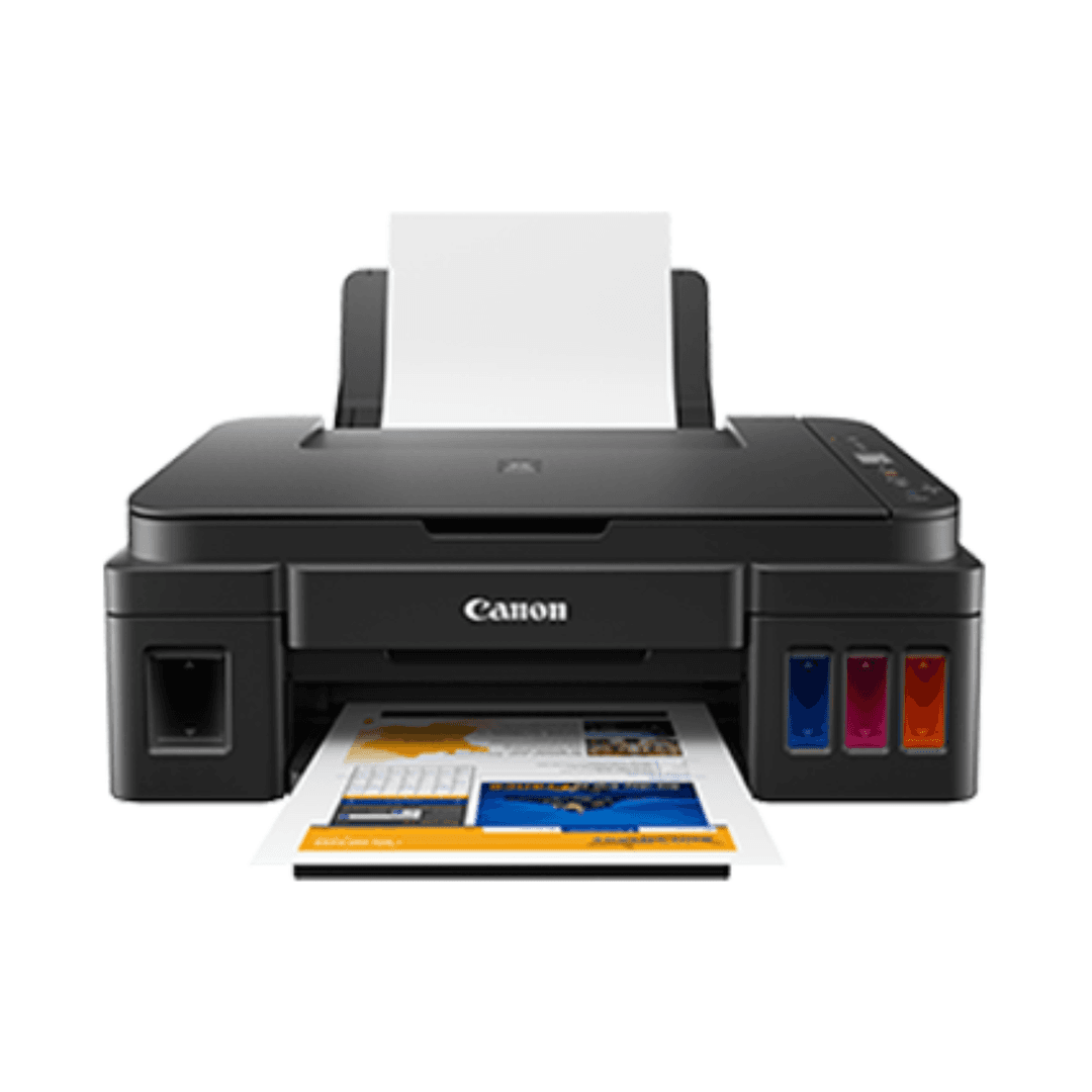 Canon PIXMA G2010 ASA Multi-Function Printer | Refillable Ink Tank System | Print, Scan & Copy