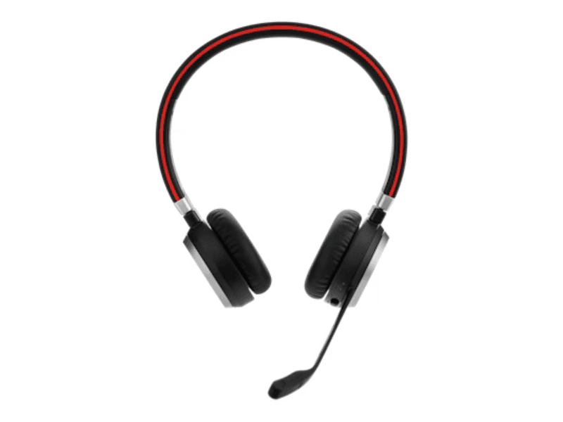 Jabra Evolve 65 MS Wireless Headset I Professional Stereo with Link 370 USB Adapter