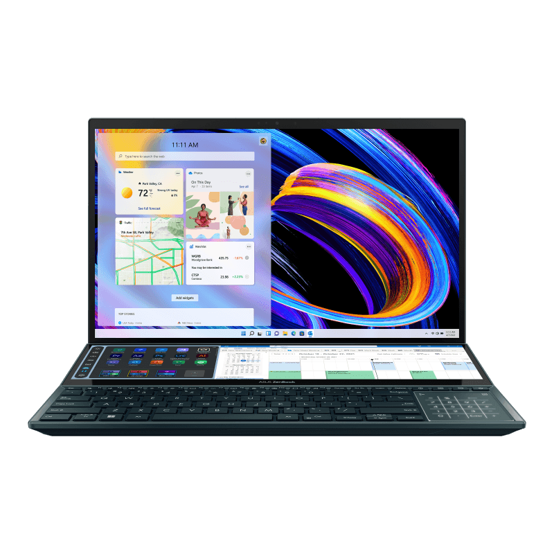 ASUS Zenbook Pro Duo | Intel i9-12900H | 15.6" 4K OLED + ScreenPad | 32GB RAM | RTX 3060