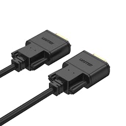 UNITEK Y-C702ABK DB9 RS232 (9 Pin) Male to Female Straight Through Serial Cable Black 1.5M