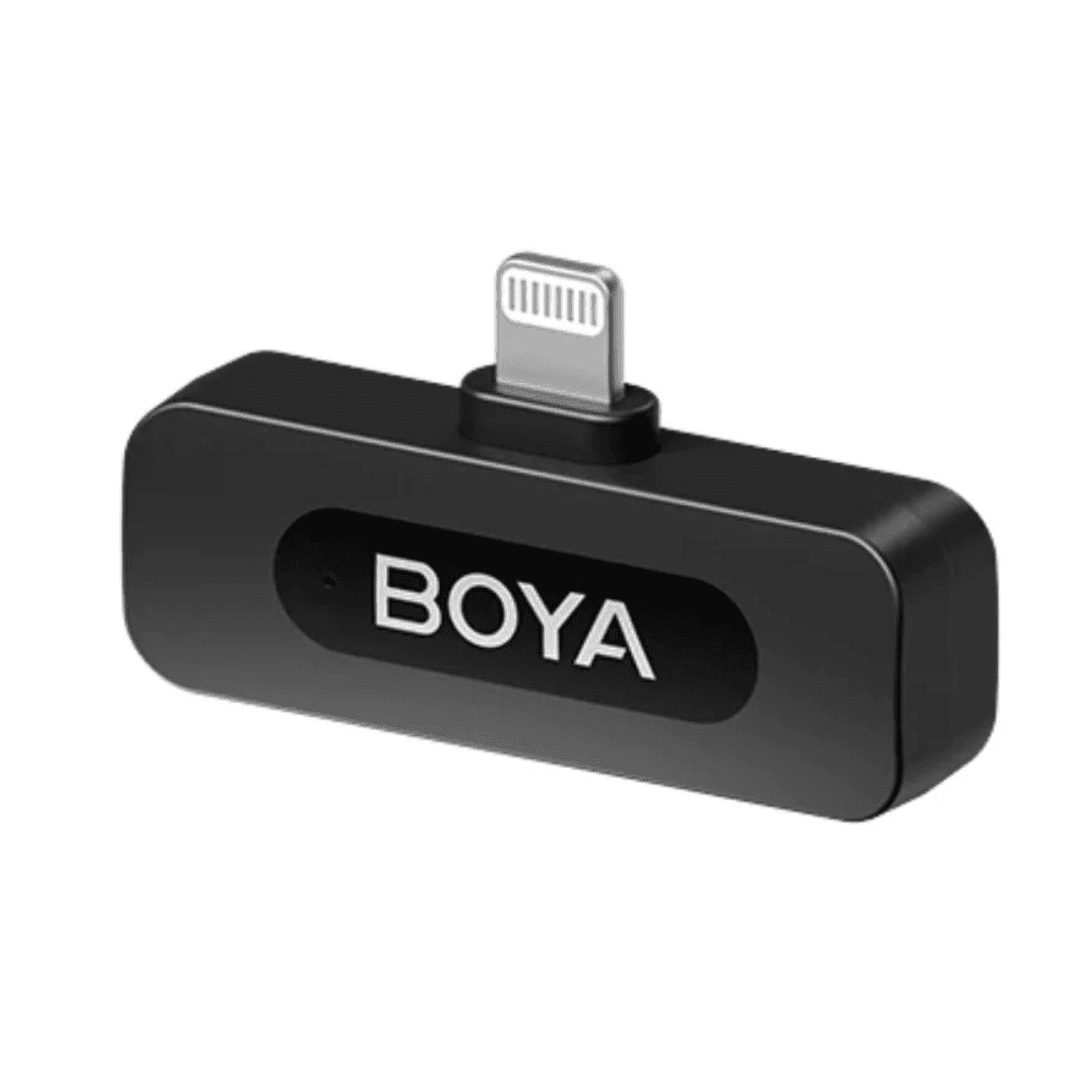 Boya BY-V2 | Wireless Dual Microphone | Lightning Receiver | 2.4GHz | For iPhone & iPad