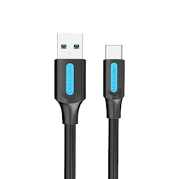 Vention USB 3.0 A Male to Type-C Male Nickel-Plated Data Cable 480Mbps Transfer Speed