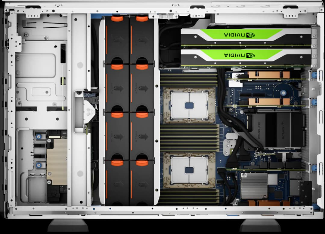 Dell EMC PowerEdge T550 Intel Xeon Silver 4310 2.1G, 12C/24T, 10.4GT/s, 18M Cache, Turbo, HT (120W) DDR4-2666 23325