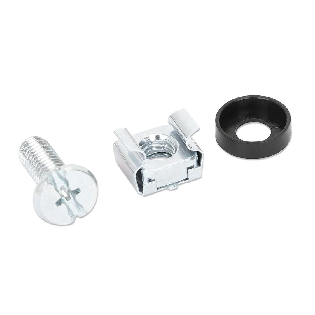Server Rack Retaining Nuts HardRack - HardRack Cage Nuts Set | M6 Server Rack Mounting Hardware ...