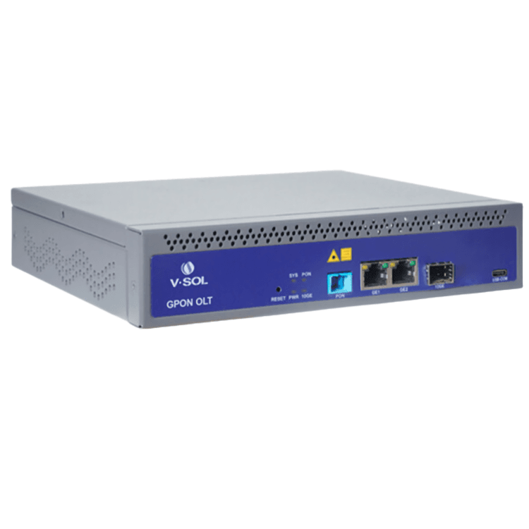 Vsol VSOL - VSOL V1600GS-F | 1-Port Mini GPON OLT 2.5Gbps with Fan for 0.00 ...