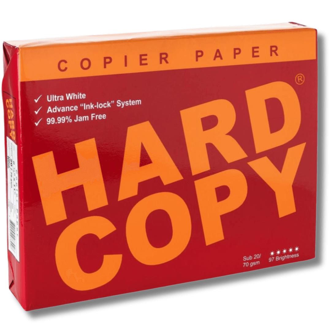 Hard Copy Sub 16 Hard Copy - Hard Copy Ultra White Bond Paper | Sub 20, 70gsm, 500 ...
