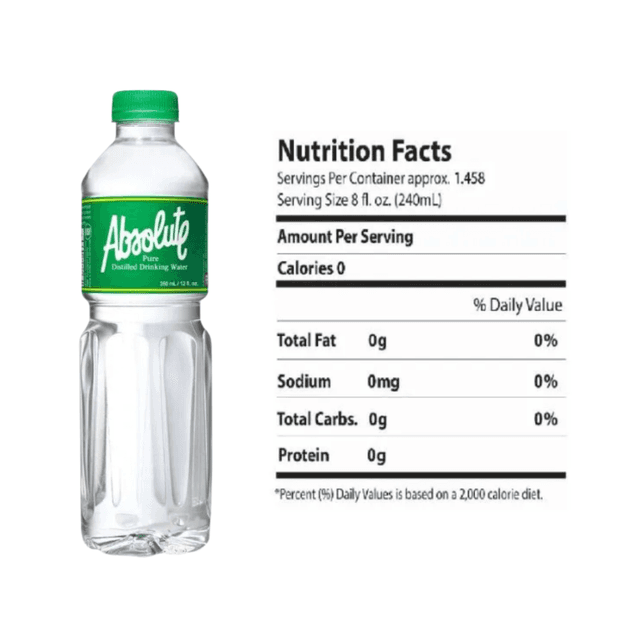 Absolute Water Bundle Absolute - Absolute Pure Distilled Drinking Water 350ml Bottles – Box ...
