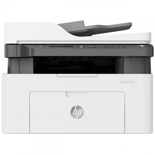 lichten Vertrek Vervuild HP Laser MFP 137fnw (4ZB84A) - All-in-One Wireless Printer with Fax  Capability