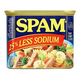 SPAM Less Sodium, 16 Oz per piece Pack Of 4