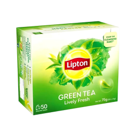 Lipton Green Tea Lively Fresh 75g (50pcs)