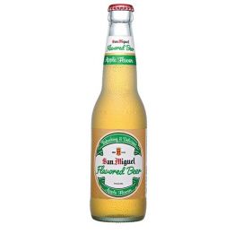San Miguel Flavored Beer Apple 300ml Bottle